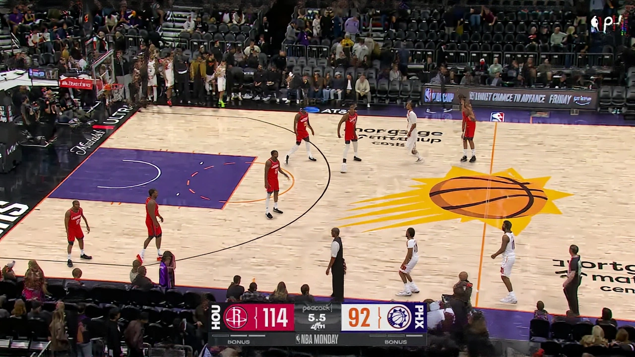 Amen Thompson's 28 Points Lead Rockets to 114-92 Win Over Suns, Extend Rivalry Streak to 5